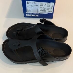 Birkenstock Gizeh EVA Sandals in Black
